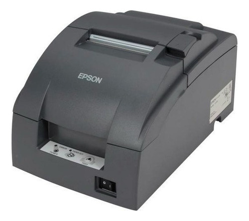 Impresora De Tickets Matriz De Punto Epson Tm-u220b Gris /vc