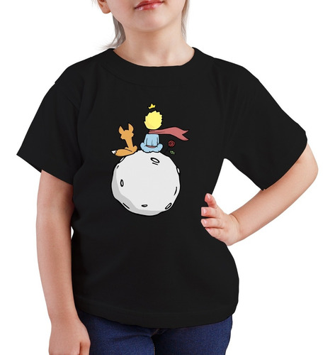 Polera Niños El Principito 100% Algodón Scl58