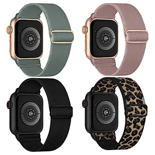 Banda Solo Loop Stretchy Compatible Con Bandas Apple Watch 4