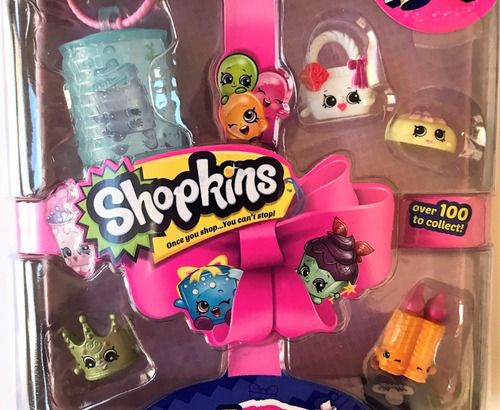 Lote 5 Sets Shopkins Join The Party - Lote A (Usado)