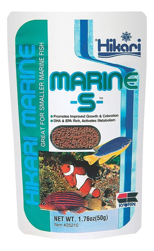 Hikari Marine S 50g Alimento Peces Marino