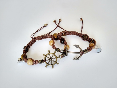 Imagen 2 de 3 de Pulseras Magnéticas Para Parejas, Bola Imán, Enamorados,