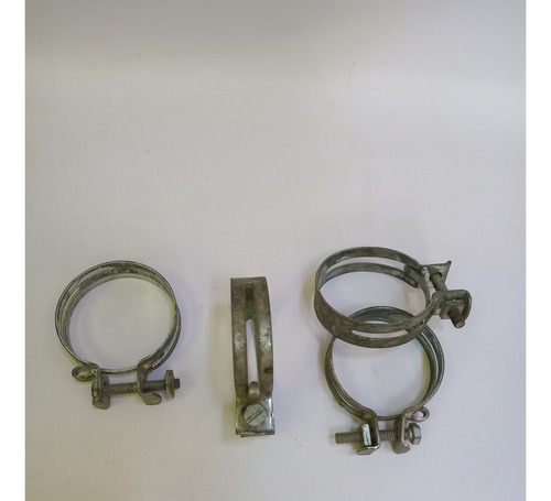 Lote 4 Abrazaderas Metalicas 100 Mm