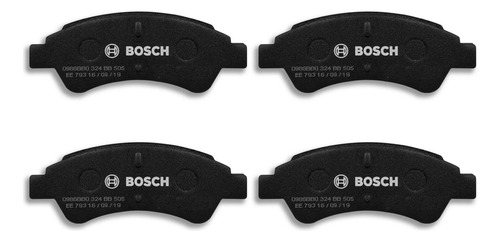 Jogo Pastilha Bosch Bb505 Peugeot 208 1.6 Flexstart 13/20