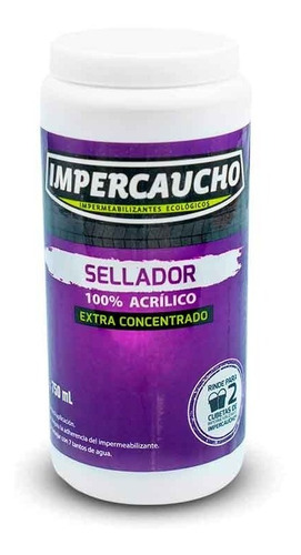 Sellador De Caucho Reciclado Impercaucho 