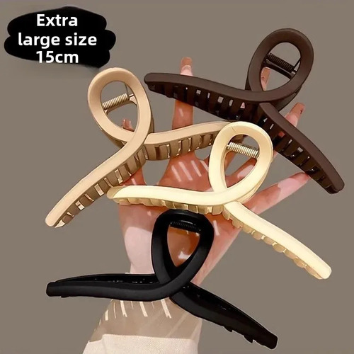 Women's Hair Claw Super Large Simple Hair Accessory Shark