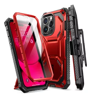 Funda I-blason Para iPhone 14 Pro C/cubre Pant Clip Red