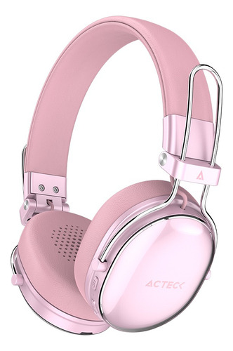 Audífonos Para Disp Inalámbricos Luxe Chic Hp710 Over Ear Color Rosa