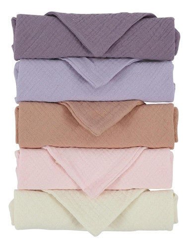 Kjuti Baby Muslin 100% Algodón De Algodón De Burbujas 4 De Y