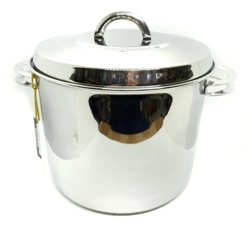 Olla Gamuza Master Ware Acero Inox 18/1o Triple Fondo Nº24