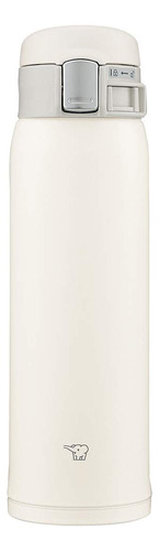 Zojirushi Sm-sf48-wm - Botella De Agua, Bebida Directa, Ape. Color Blanco pálido
