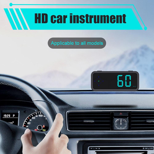 Velocímetro Digital Led Universal Gps Kmh Módulo Gps Com So
