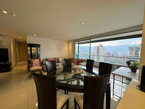 Vista Increible Poblado Medellin Se Vende  Apartamento Central 113 M2 Terminado