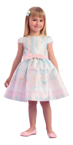 Vestido De Festa Infantil Patisserie Petit Cherie 22278 B.e.