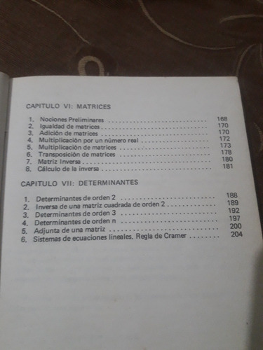 Libro Complementos De Matematica Curotto (Usado)