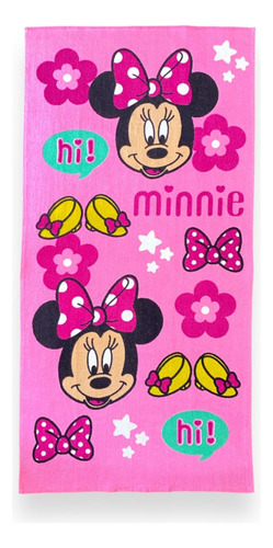 Toalla Infantil Telary Diseño Minnie Mouse