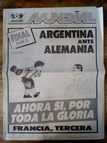 Clarín Mundial México 86 Domingo 29 De Junio (mx)