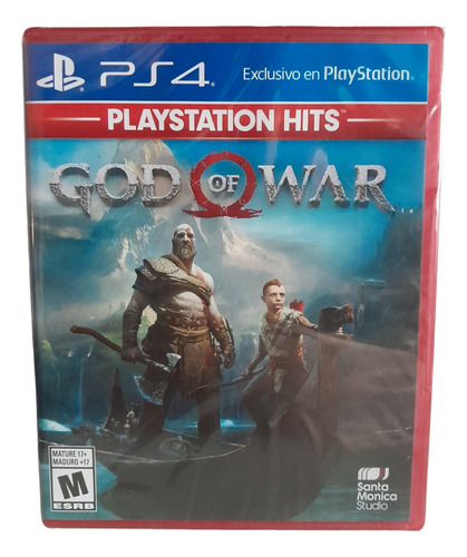God Of War (2018) Ps4 - Cd Físico - Sellado - Mastermarket