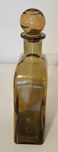 Botella Grande De Vidrio 100% Reciclado 45x19x10,5cm