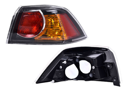Par Calaveras Ext Mitsubishi Lancer P/2 Focos 2010 2011 Depo