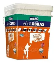 Comprar Pintura Latex Interior 18 Litros Belco Aqua Obras Profesiona