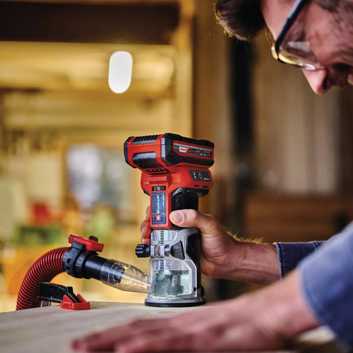 Fresadora De Mano Router Inalámbrico Einhell