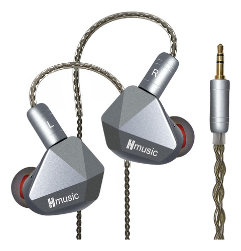 Auriculares Hmusic Iem, Controladores Dinámicos Magnéticos D