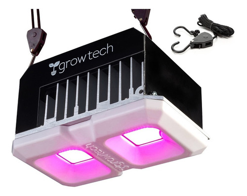 Panel Led Growtech 100w Full Spectrum Con Poleas Garden 5kgs