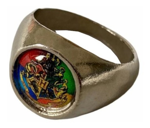 Harry Potter Anillo Simbolo Hogwarts 4 Escuelas