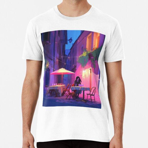 Remera Dolce Studia Serenity In Sunset Lofi Art Roadtrip Tra