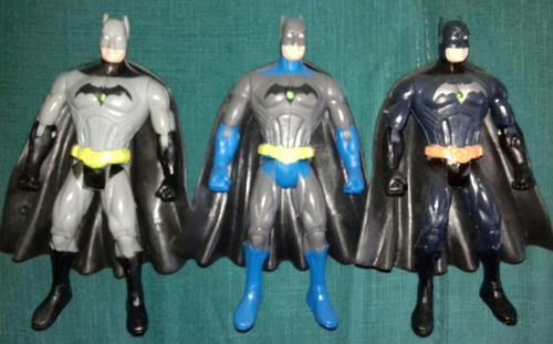 Figura De Batman 14 Cm D Alto Vienen En 3 Modelos Diferentes