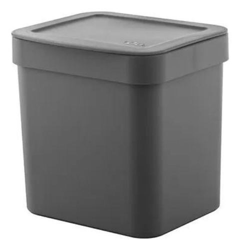 Combo Cozinha Pote P/ Detergente 650ml + Lixeira Para Pia