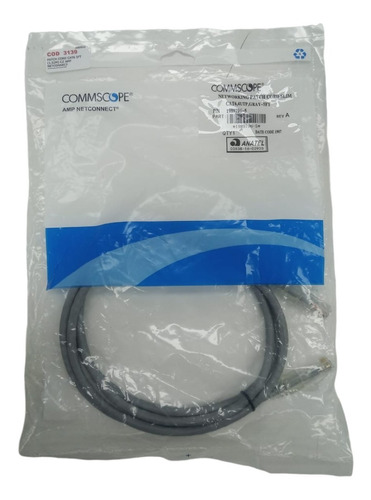 Patch Cord Cat6 1,52m Amp Netconnect Commscope