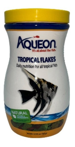 Aqueon Hojuelas P/peces Tropicales 102 G (combo 2 Piezas)