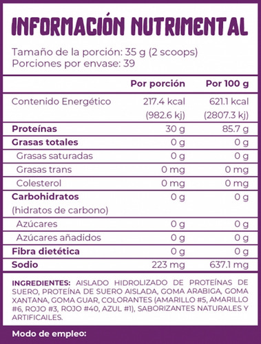 Munchies Lab Bong Pong Proteina Wpigo Vainilla 3lb.
