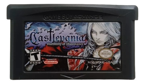 Castlevania Harmony Of Dissonance Game Boy Advance 