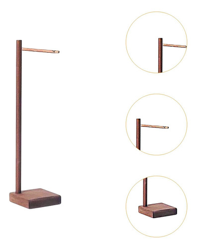 Soporte De Madera Para Carillón De Viento, Ideal Para