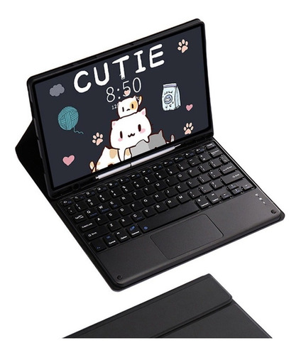 Funda With Touch Keyboard For Galaxy Tab A7 Sm-t500/t505 Ñ