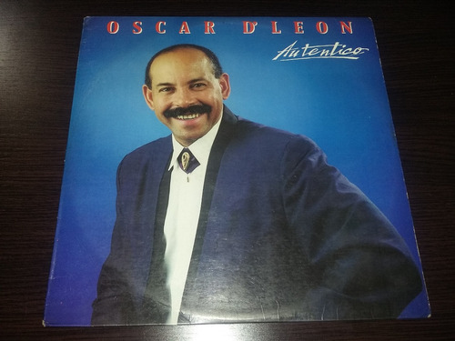 Lp Vinilo Disco Acetato Vinyl Oscar De Leon Autentico Salsa