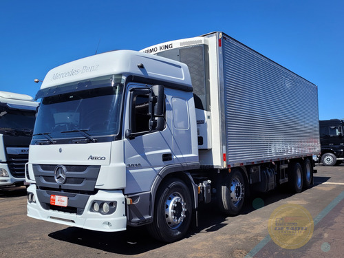 Mercedes Benz Atego 3030 8x2 Ano 2022/22 Baú Frigorífico