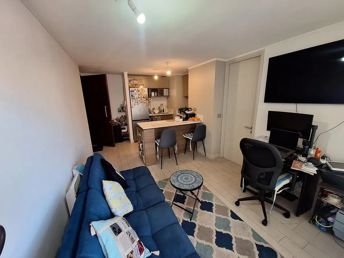Imagen 4 de 30 de Venta Departamento En Ñuñoa, 1d, 1b Y Estacionamiento