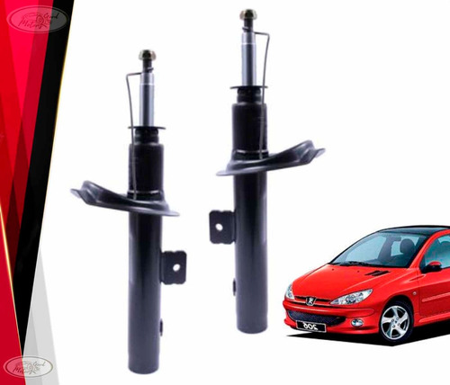 Kit Amortiguadores Peugeot 206 1999 A 2010 Delanteros // Gas