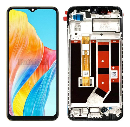 A Pantalla Táctil Lcd Con Marco For Oppo A38 4g Cph2579