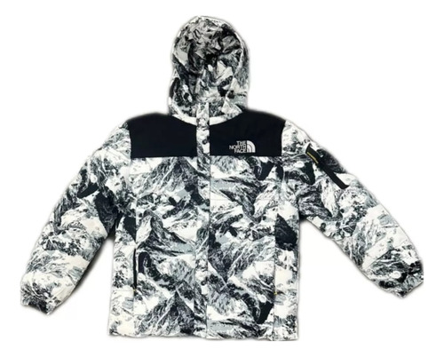 Campera The North Face Puffer Camuflada