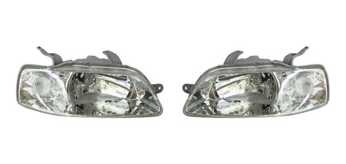  Faros Chev Aveo Der/izq 04/05 Todos 