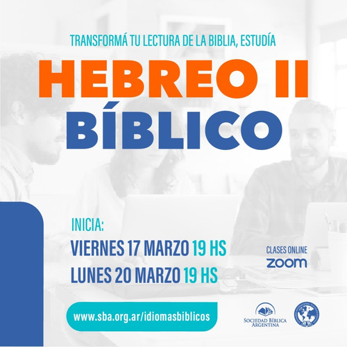 Imagen 1 de 1 de Curso Hebreo Bíblico - Nivel 2