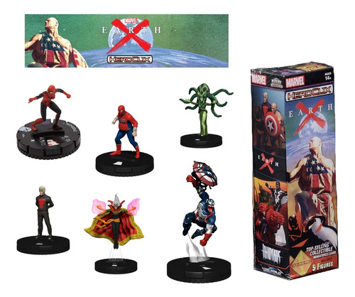 Pack 5 Figuras Heroclix Earth X