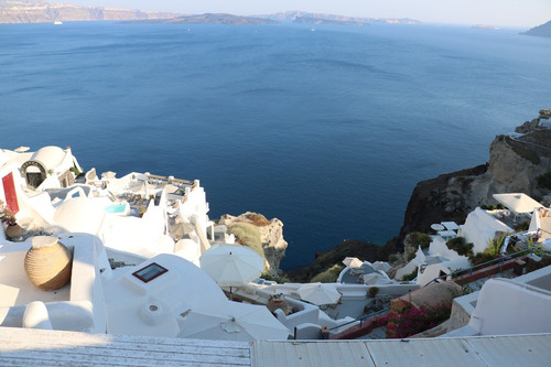 Imagen 1 de 1 de Oia-blue-santorini-greece Fotografia