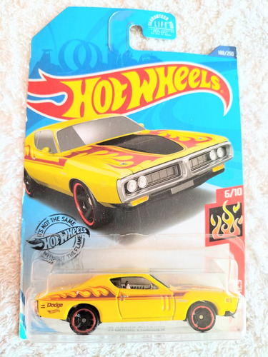 '71 Dodge Charger, Hot Wheels, Mattel, Malaysia, A705