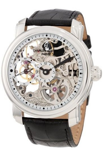 Charles-hubert, Paris Reloj Mecanico De Acero Inoxidable 387